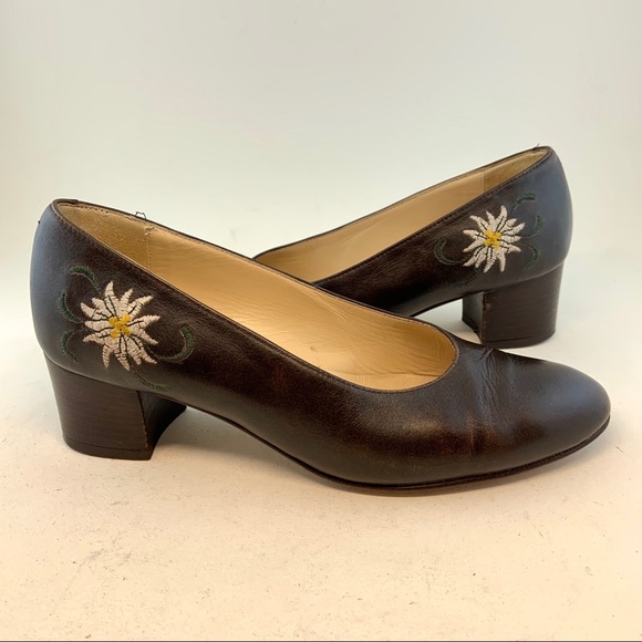 Südtiroler Schuhe Shoes - Südtiroler Schuhe Oktoberfest Edelweiss Vintage